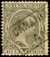 Ed. 0 222 - LLANOS.Canarias. Mat. Carteria. Escaso En Este Sello. Precioso. - Altri & Non Classificati