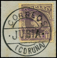 Ed. 246 - JUBIA.Coruña. Frag. Mat. Carteria Especial “Jubia-España” Preciosa. - Other & Unclassified