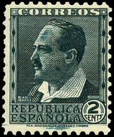 Ed. ** 662cca Color Cambiado Verde Oscuro.Precioso - Unused Stamps