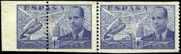 Ed. *** 884 Pareja S/dentado Horizontal + Doble Dentado Vertical + S/D Margen Izquierdo. - Unused Stamps