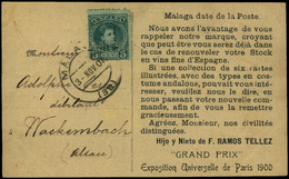 Ed. Ed. T.P. 242 - “Ramos” (Vinos Finos Y Licores. Málaga) Tarjeta Postal Con Publicidad Ilustrada En Anverso Y Reverso - Otros & Sin Clasificación