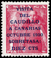 Ed. *** 1088HE/1089HE “Caudillo” 14 ¾. Lujo.Cat.+700€ - Unused Stamps