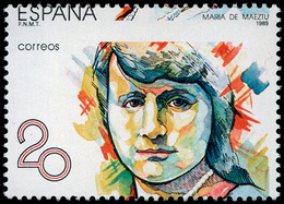 Ed. *** 2989 - 1989. Variedad Dentado Muy Desplazado Quedando La Palabra “España” En La Parte Superior Del Sello. - Unused Stamps