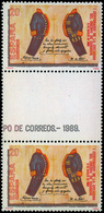 Ed. *** 2998 - Pareja Interpanel Con Leyenda Marginal Que Deberia Estar En La Cabecera De Hoja. - Unused Stamps