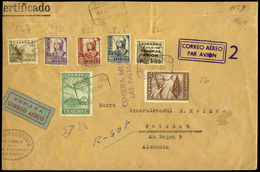 Ed. 816A-821+Can.22+local 22-26 - “Certificado 11/Jun/37” A Alemania. Lujo. Ex Alemany. - Sonstige & Ohne Zuordnung