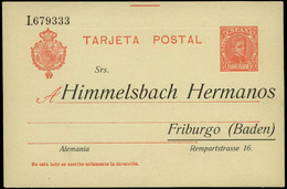 Ed. *** 45 - Con Sobreimpresión Privada En Anverso Y Reverso “Srs.Himmelsbach Hermanos” No Reseñado En Laiz. - 1931-....