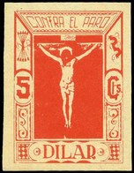 *** B282/91 Granada.DILAR. S/Dentar. 10 Valores - Spanish Civil War Labels