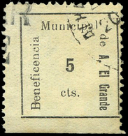 Ed. 0 2 Málaga.ALHAURIN EL GRANDE. Raro - Spanish Civil War Labels