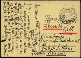 T.P. 1938.Frente De Teruel. Tarjeta Postal Doble, Modelo Oficial. De Un Capitán Médico Del Comando... - Covers & Documents