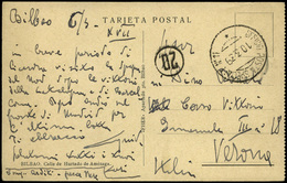 T.P. 1939. “UPS 10/03/39 -11” A Verona. Acompañamos Texto De Gomez Guillamón - Brieven En Documenten