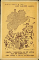 T.P. 1946.Venezuela. “por Una America Libre De La Amenaza Fascista......” Cda A N.York - Briefe U. Dokumente