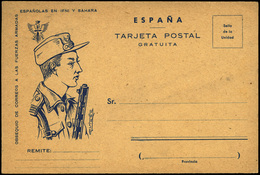 T.P 1 1958. Nueva. Ejército De Tierra. (Sin Marca De Franquicia, Ni Fechador Correo Aereo). Excepcional Rareza - Ifni