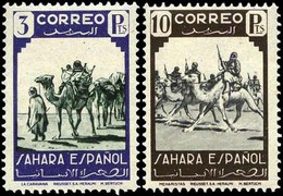 Ed. *** 63/74 Lujo. Cat. +110€ - Spanische Sahara