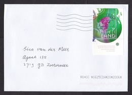 Netherlands: Cover, 2018, 1 Stamp+tab, Grasshopper, Insect, Animal, Ant (traces Of Use) - Briefe U. Dokumente