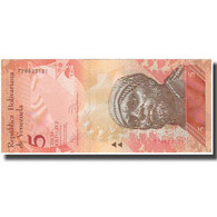 Billet, Venezuela, 5 Bolivares, 2014-08-19, KM:89a, NEUF - Venezuela