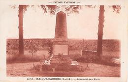 BAILLY-CARROIS - ( 77 ) - Monument Aux Morts - Baillycarrois