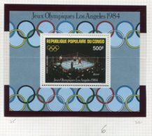 11277  CONGO  Collection Vendue Par Page  BF 35 **Jeux Olympiques D'été à Los Angeles   1984  TB/TTB - Collezioni