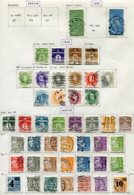 11283  DANEMARK  Collection Vendue Par Page °    1927-33  B/TB - Collections