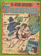Tarzan Weekly # 6 - Published Byblos Productions Ltd. - In English - 1977 - BE - Other Publishers