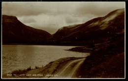 Ref 1271 - 1943 Judges Real Photo Postcard - Tal-Y-Llyn Lake & Pass - Merionethshire Wales - Merionethshire