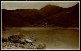 Ref 1272 - Judges Real Photo Postcard - Snowdon And Llyn Llydaw  - Caernarvonshire Wales - Caernarvonshire