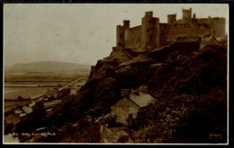 Ref 1272 - 1936 Judges Real Photo Postcard - Harlech Castle - Merionethshire Wales - Merionethshire