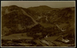Ref 1272 - Judges Real Photo Postcard - Sychnant Pass From Dwygyfylchi - Caernarvonshire Wales - Caernarvonshire