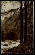 Ref 1272 - Judges Postcard - Bridge - Pont Aberglaslyn - Caernarvonshire Wales - Caernarvonshire