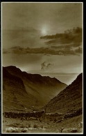 Ref 1272 - Judges Real Photo Postcard - Top Of Llanberis Pass - Caernarvonshire Wales - Caernarvonshire