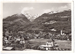 BUCHS: Quartier Neugut Mit Alvier 1938 - Buchs