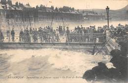 Besançon         25          Inondations 1910. Le Pont De Battant    (Voir Scan) - Besancon