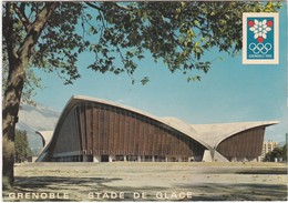 D844 Xes JEUX OLYMPIQUES D'HIVER - GRENOBLE 1968 - LE STADE DE GLACE - Patinage Artistique