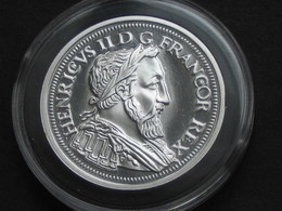 Teston Au Croissant -HENRI II - Magnifique Copie En Argent Pur   **** EN ACHAT IMMEDIAT **** - 1547-1559 Heinrich II.