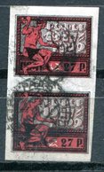 RUSSIE - Y&T 173 (paire Verticale) - Used Stamps