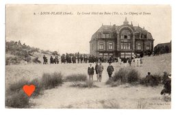 34734-ZE-59-LOON-PLAGE-Le Grand Hôtel Des Bains Et Dunes------------animée - Sonstige Gemeinden