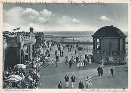 AK Nordseebad Borkum - Wandelhalle Mit Musikpavillon - 1937 (39490) - Borkum