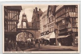 Eastgate From Foregate  Chester - Chester