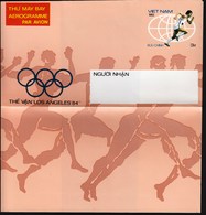 Viet Nam 1983 / Olympic Games Los Angeles 1984 / Aerogramme / Athletics - Sommer 1984: Los Angeles