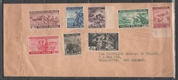 Polonia 1943 - Governo In Esilio II Em. Su Lettera Per Nuova Zelanda        (g5493h) - Regering In Londen(Ballingschap)