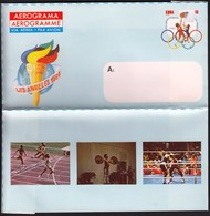 Cuba 1983 / Olympic Games Los Angeles 1984 / Aerogramme / Basketball / Postal Stationery - Sommer 1984: Los Angeles