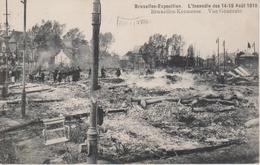 BELGIQUE - BRUXELLES - KERMESSE INCENDIE DES 14 ET 15.08.1910 - Fêtes, événements