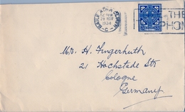 1934 , IRLANDA , SOBRE CIRCULADO  ( DUBLIN ) BAILE ATHA CLIATH - COLONIA - Storia Postale