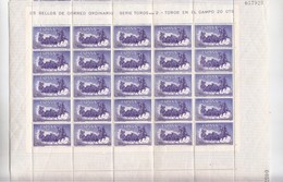 PLIEGOS  ///  (C050) ESPAÑA  PLIEGO DEL 1255 (20 CTS.) **MNH - Unused Stamps