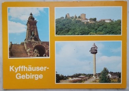 Kyffhäuser Gebirge - Rotherburg - Fernesehturm Kulpenberg - TV/Television Tower - DDR Vg    G2 - Kyffhaeuser