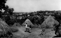 Guinée Française, CPSM. MAMOU.  Vue Générale, Huttes - French Guinea