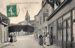 / Jouy Le Moutier - Rue De L ' église - Jouy Le Moutier