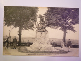 GP 2019 - 330  CHÂTEAUDUN  (Eure-et-Loir)  :  Monument De La Défense De Mercié   XXX - Sancerre