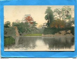 JAPON-Nagoya Castle-- A Voyagé En 1911 Postée En Indochine Du Pénitencier Poulo Condore - Nagoya