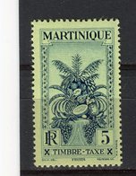 MARTINIQUE - Y&T Taxe N° 12* - Impuestos