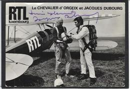 CPSM Parachute Parachutisme Non Circulé Chevalier D'Orgeix Jacques Dubourg - Parachutisme